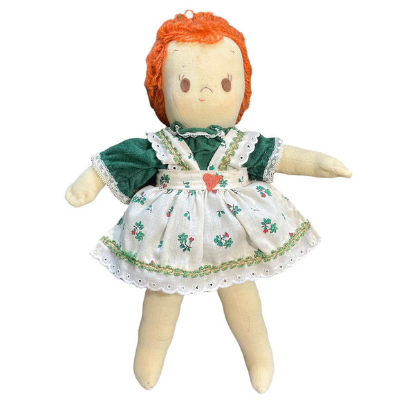 VINTAGE Handmade Soft Doll - Picture 1 of 9